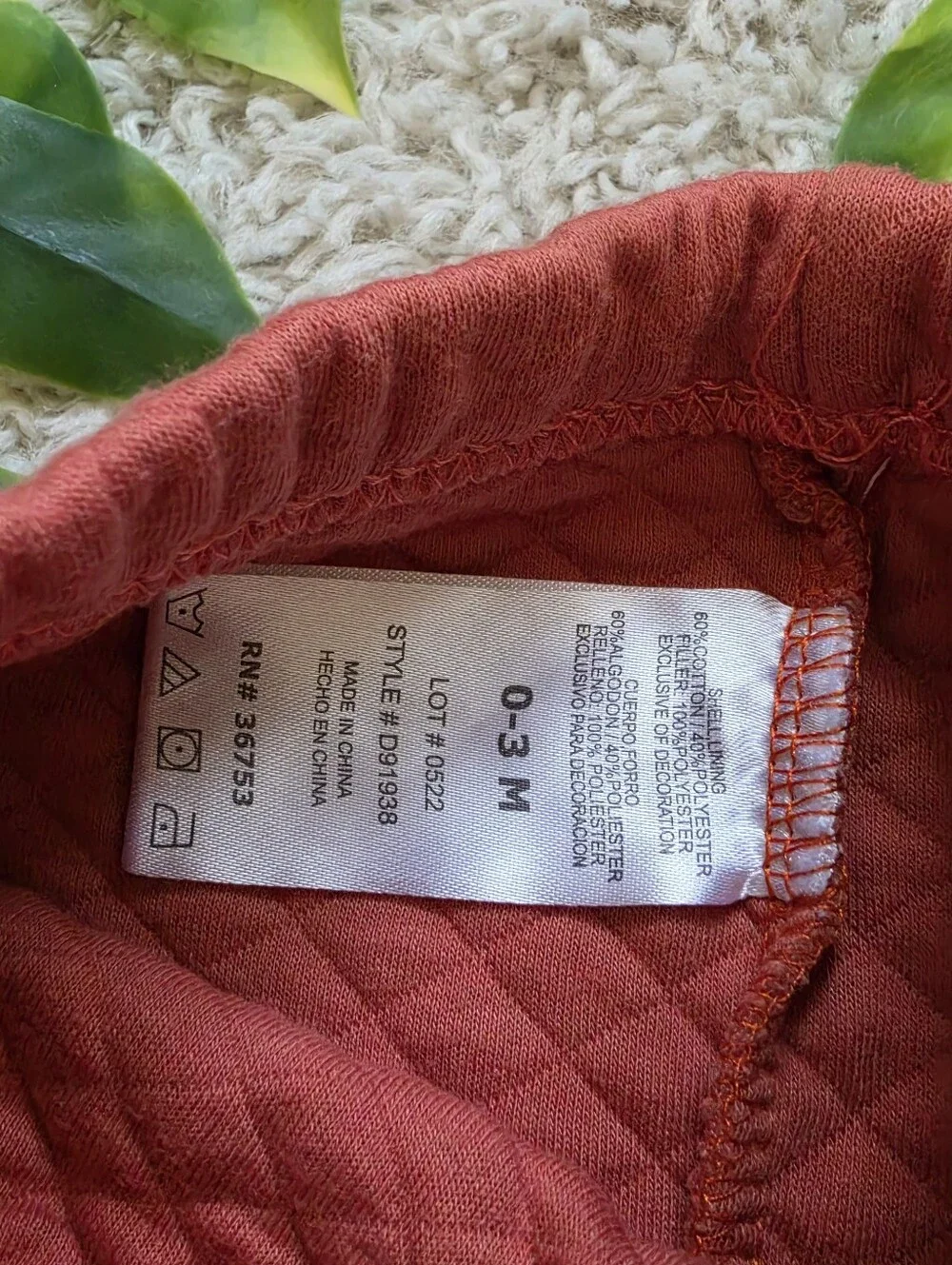 Carters excellent orange